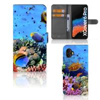 Samsung Galaxy Xcover 6 Pro | Telefoonhoesje | Met pasjeshouder | Vissen