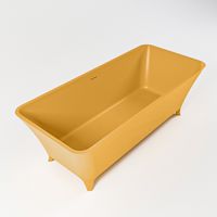 Vrijstaand bad Mondiaz Lundy | 170x75 cm | Solid surface | Ovaal | Ocher Vrijstaand bad Mondiaz Lundy | 170x75 cm | Solid surface | Ovaal | Ocher