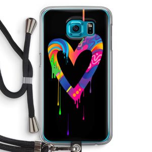 Melts My Heart: Samsung Galaxy S6 Transparant Hoesje met koord