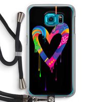 Melts My Heart: Samsung Galaxy S6 Transparant Hoesje met koord