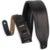 Levys Leathers M26PD-BLK gevoerde lederen gitaarband - zwart