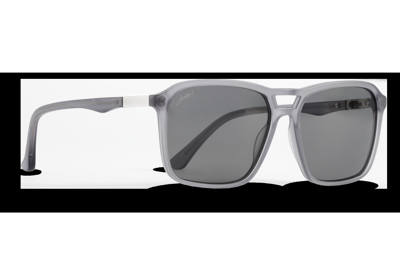 Jackie L ZO-0252B Reims mat grijs transparant