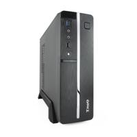ATX Mini tower Behuizingmet voeding TooQ TQC-3005U3 Slim USB 3.0 Zwart 500 W