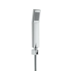 Handdoucheset Sapho Abra 1-stand Regen incl Beugel Rechthoekig 22 cm Chroom Sapho
