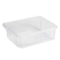 Sunware Opslagbox Nesta - kunststof - 17L - transparant - 45 x 36 x 14 cm