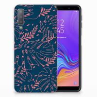 Samsung Galaxy A7 (2018) | TPU Case | Palm Leaves