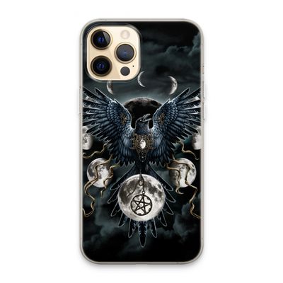 Sinister Wings: iPhone 13 Pro Max Transparant Hoesje