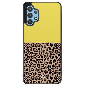 Samsung Galaxy A32 5G hoesje - Luipaard geel