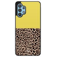 Samsung Galaxy A32 5G hoesje - Luipaard geel