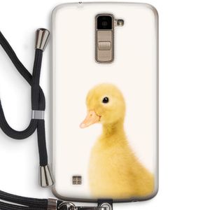 Duke: LG K10 (2016) Transparant Hoesje met koord