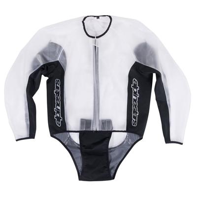 ALPINESTARS Racing Rain Jacket, Motorregenjas, Transparant-Zwart