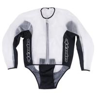 ALPINESTARS Racing Rain Jacket, Motorregenjas, Transparant-Zwart ALPINESTARS Racing Rain Jacket, Motorregenjas, Transparant-Zwart