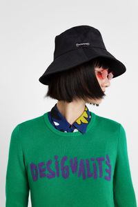 Gebreide Desigualité-trui - GREEN - M