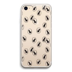 Miauw: iPhone 7 Transparant Hoesje