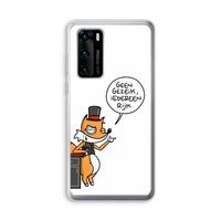 Geen Gezeik: Huawei P40 Transparant Hoesje