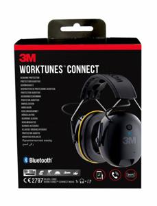 Oorkap 3M Worktunes verlaging geluidsniveau maximaal 31dB Bluetooth tec