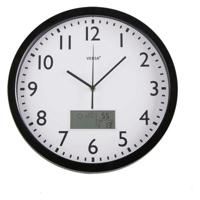 Muurklok Versa Zwart Plastic Minimalist 4 x 35 x 35 cm