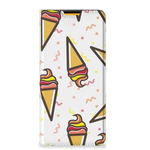 Samsung Galaxy M52 Flip Style Cover Icecream