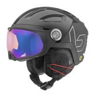 Bolle V-Ryft Mips Phantom Blue Lens Cat 1 To 3 Helm Black Shiny S 52-55