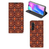 Xiaomi Mi Note 10 Lite | Hoesje met Magneet | Batik Brown