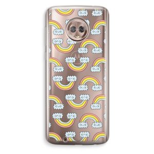 Regenboog: Motorola Moto G6 Transparant Hoesje