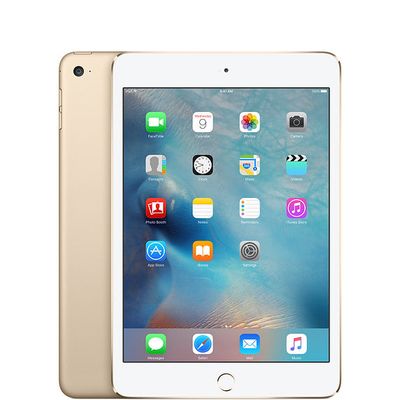 Refurbished iPad Mini 4 128 GB Goud Gebruikt