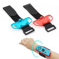 1 paar verstelbare elastische dans pols band voor Nintendo switch