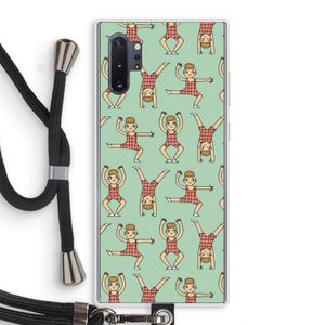 Gymboys: Samsung Galaxy Note 10 Plus Transparant Hoesje met koord