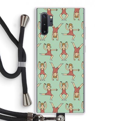 Gymboys: Samsung Galaxy Note 10 Plus Transparant Hoesje met koord