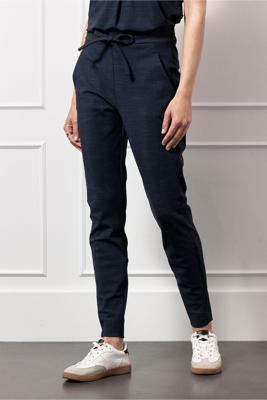 Studio Anneloes Downstairs Bnd Denim Trousers 13067 Broek 6990 Dark Blue/black