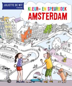 Kleur- en speurboek Amsterdam (Paperback)