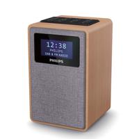 Philips TAR5005/10 DAB+/FM Radio Grijs/Hout - thumbnail