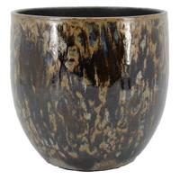 Pot mason d14h13 cm pauwblauw - Hortus