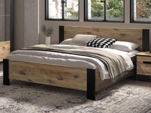 Tweepersoonsbed SOFOXO 180x200 cm canyon eik