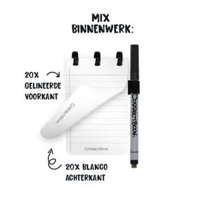 Correctbook A7 Original Pocket Misty Mint - Uitwisbaar / Herschrijfbaar Notitieboek