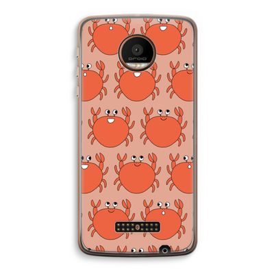 Krab: Motorola Moto Z Force Transparant Hoesje