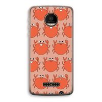 Krab: Motorola Moto Z Force Transparant Hoesje Krab: Motorola Moto Z Force Transparant Hoesje