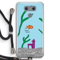 Aquarium: LG G6 Transparant Hoesje met koord