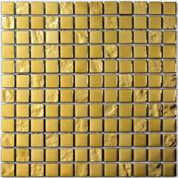 Mozaïek tegels Elegance Luxe goud 30x30 - Vierkant Wandtegels Glas