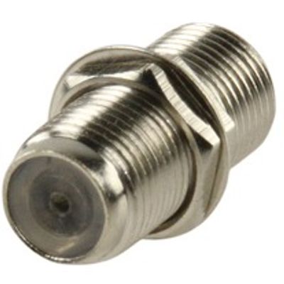F-connector chassisdeel kontra / kontra Adapter