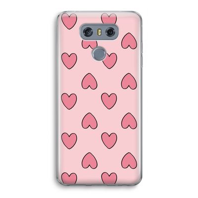 Ondersteboven verliefd: LG G6 Transparant Hoesje