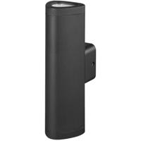 LED Buitenlamp 10W Warm Wit 3000K - OSRAM LEDs - Mat Antraciet