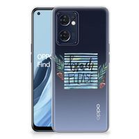 OPPO Reno 7 5G | Find X5 Lite Telefoonhoesje met Naam Boho Beach