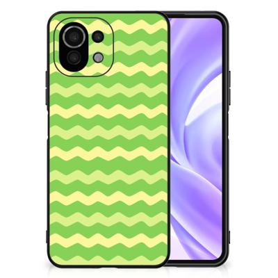 Xiaomi 11 Lite 5G NE | Mi 11 Lite Back Case Waves Green
