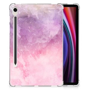 Tablethoes Samsung Galaxy Tab S9 Pink Purple Paint