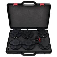 KS Tools 460.2465 Laadluchtsysteemtestkoffer voor vrachtwagens met turbocharger, 7-delig