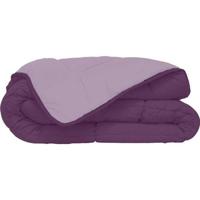 Quilt Microfiber 400g / m² CALGARY Prune & Parma 240x260cm