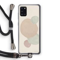 Geo #9: Samsung Galaxy A31 Transparant Hoesje met koord