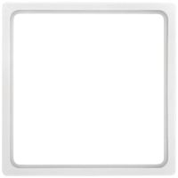 pasring 50 x 50mm zuiverwit glanzend
