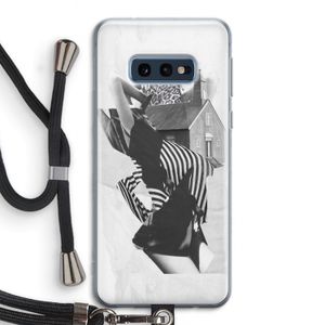 House: Samsung Galaxy S10e Transparant Hoesje met koord